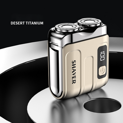 ⏳🔥LIMITED-TIME 50% OFF! ⏰🎁 Portable Mini Men's Electric Shaver – Compact & Rechargeable🧳
