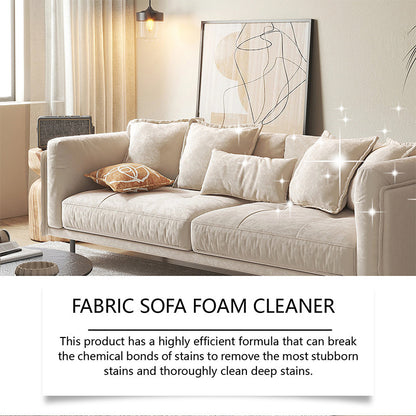 🛋️💨 Powerful Fabric Sofa Foam Cleaner – Stain Lift & Fresh Foam ✨🧼