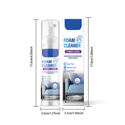 🛋️💨 Powerful Fabric Sofa Foam Cleaner – Stain Lift & Fresh Foam ✨🧼