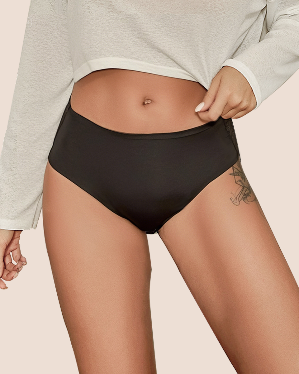 Women's Sexy Lace 4-Layer Leakproof Period Panties