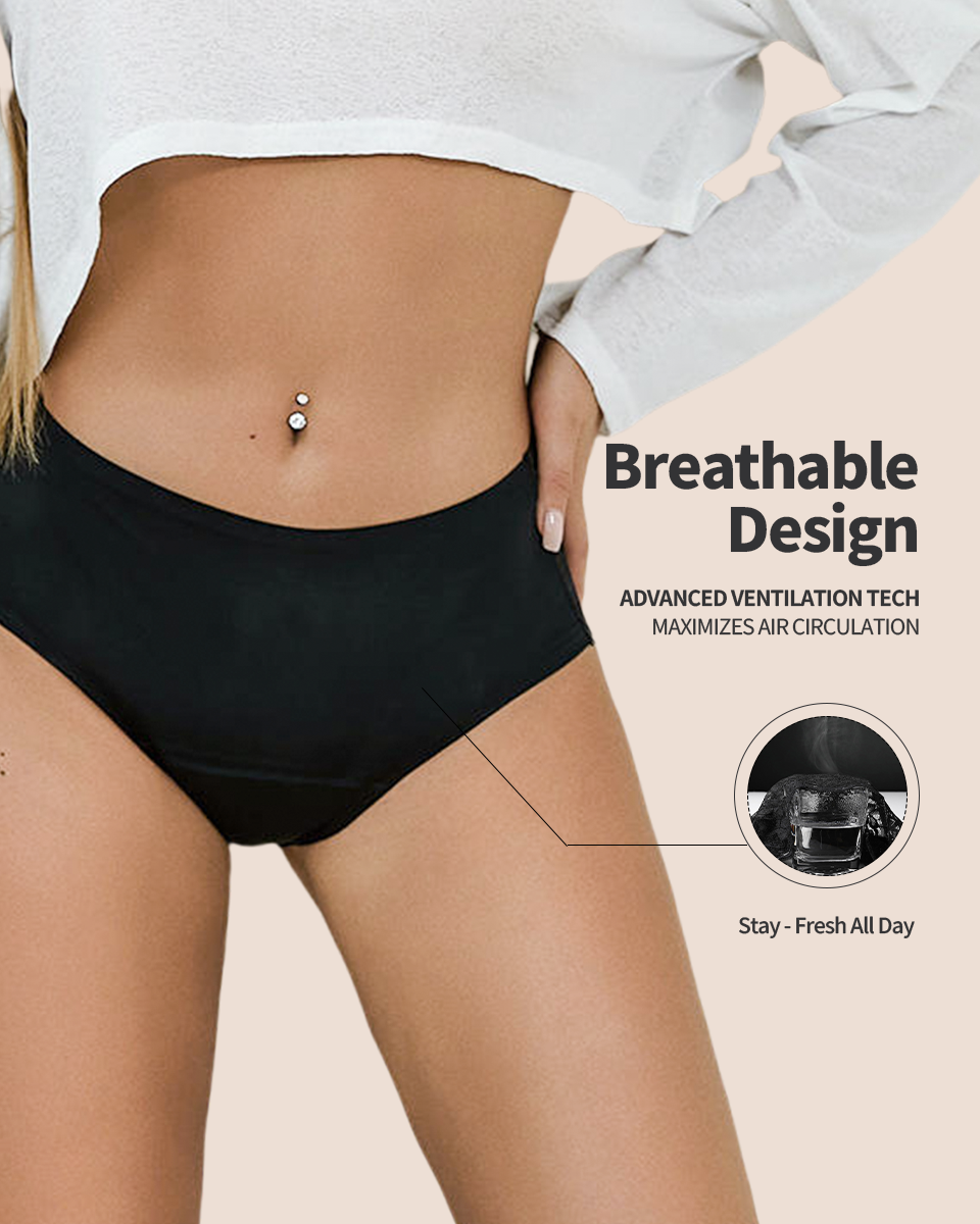 Women's Sexy Lace 4-Layer Leakproof Period Panties