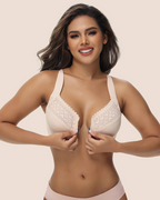 Women's Push Up Front Closure Bra