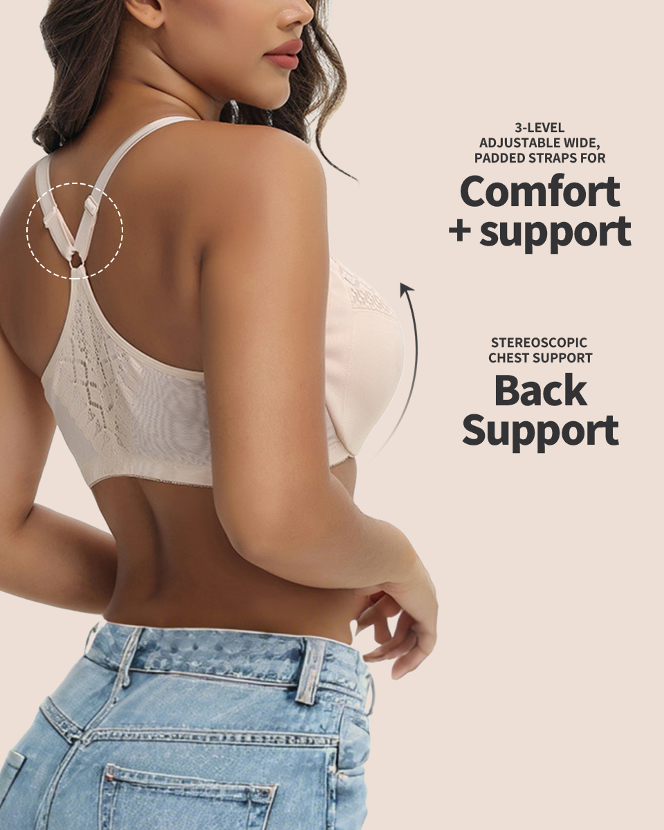 Women's Push Up Front Closure Bra