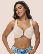 Women's Push Up Front Closure Bra