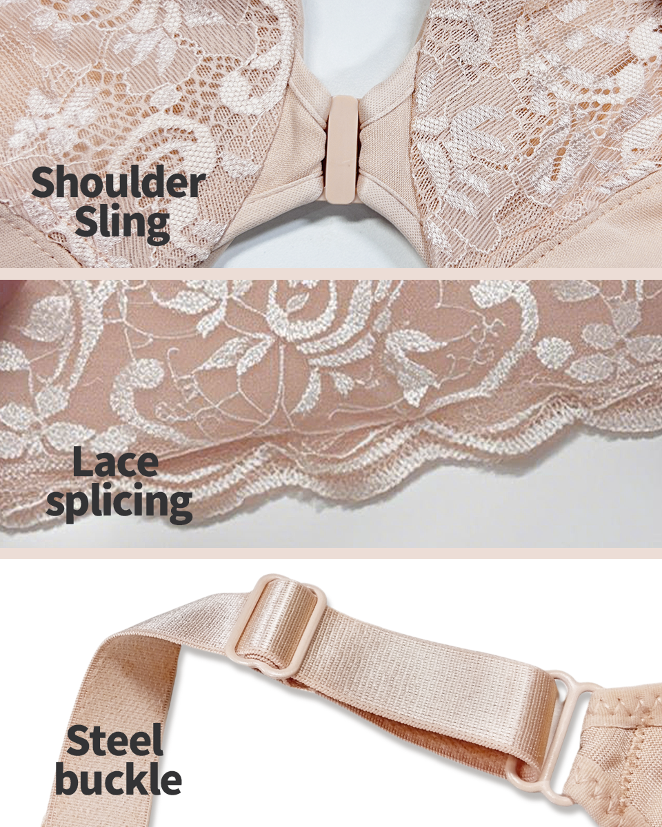 Women's Push Up Front Closure Bra