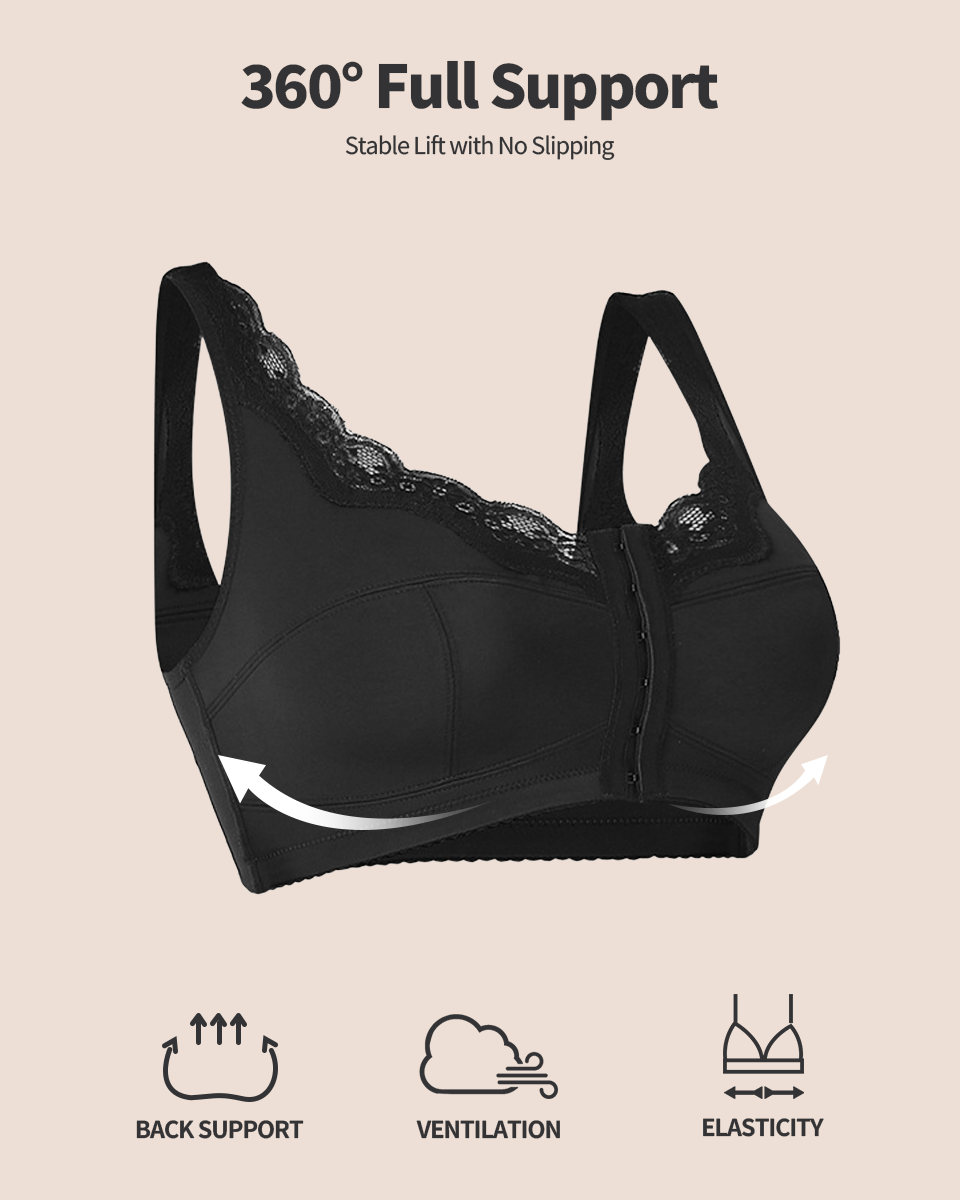 Women's Sexy Front Closure Lace Lingerie