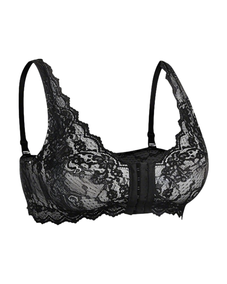 Women's 3D Support Front Closure Lace Lingerie