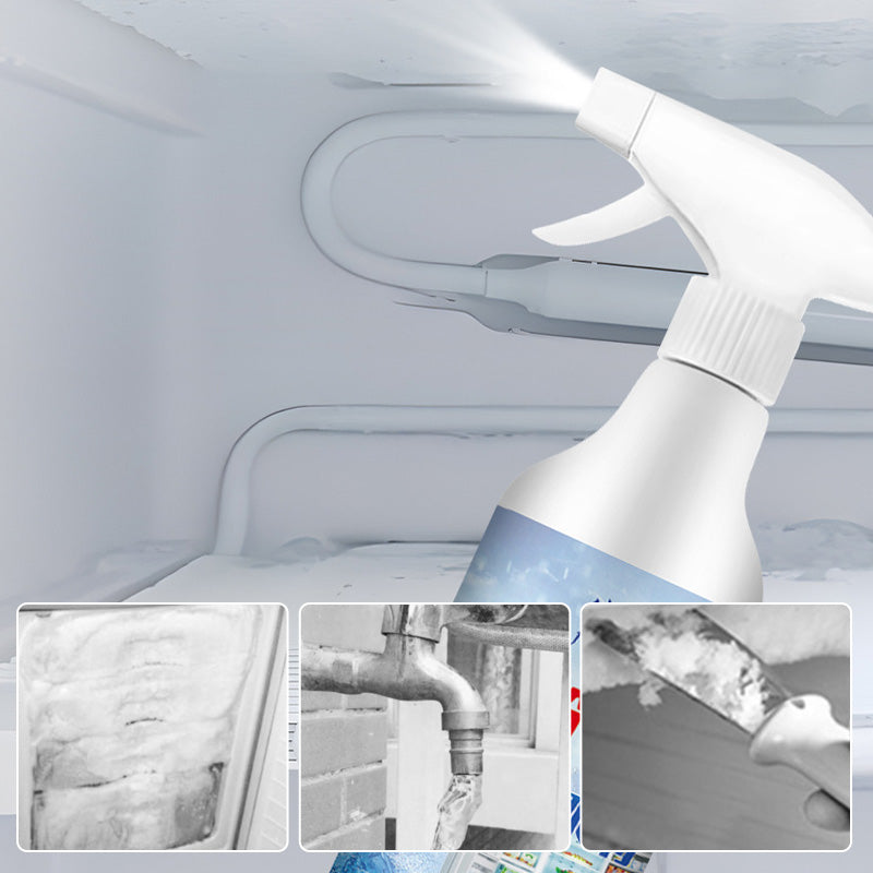 🏠Last Day Promotion 50% OFF - 🧊Defrosting Spray for Fridge Freezer🎁(With free spatula)