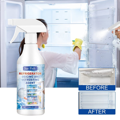 🏠Last Day Promotion 50% OFF - 🧊Defrosting Spray for Fridge Freezer🎁(With free spatula)