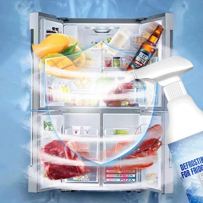 🏠Last Day Promotion 50% OFF - 🧊Defrosting Spray for Fridge Freezer🎁(With free spatula)