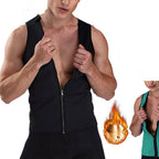 🍂Autumn Promotion 50%💥Men's Workout Zipper Body Shaper Tank Top