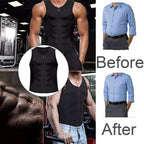 🍂Autumn Promotion 50%💥Men's Workout Zipper Body Shaper Tank Top