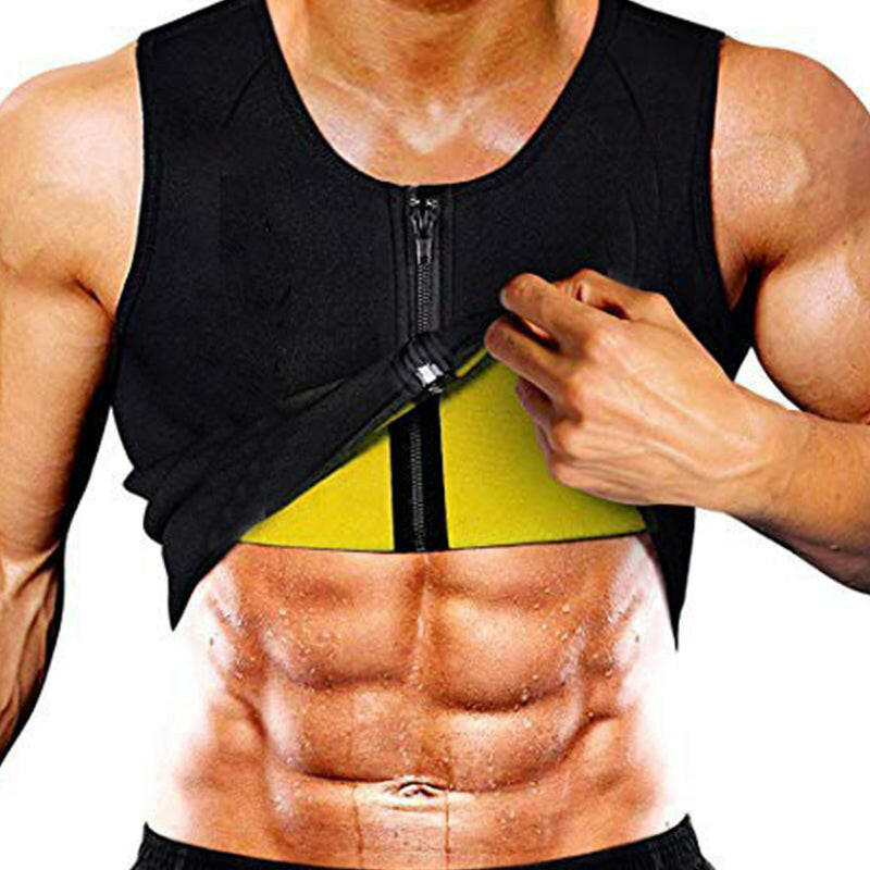 🍂Autumn Promotion 50%💥Men's Workout Zipper Body Shaper Tank Top