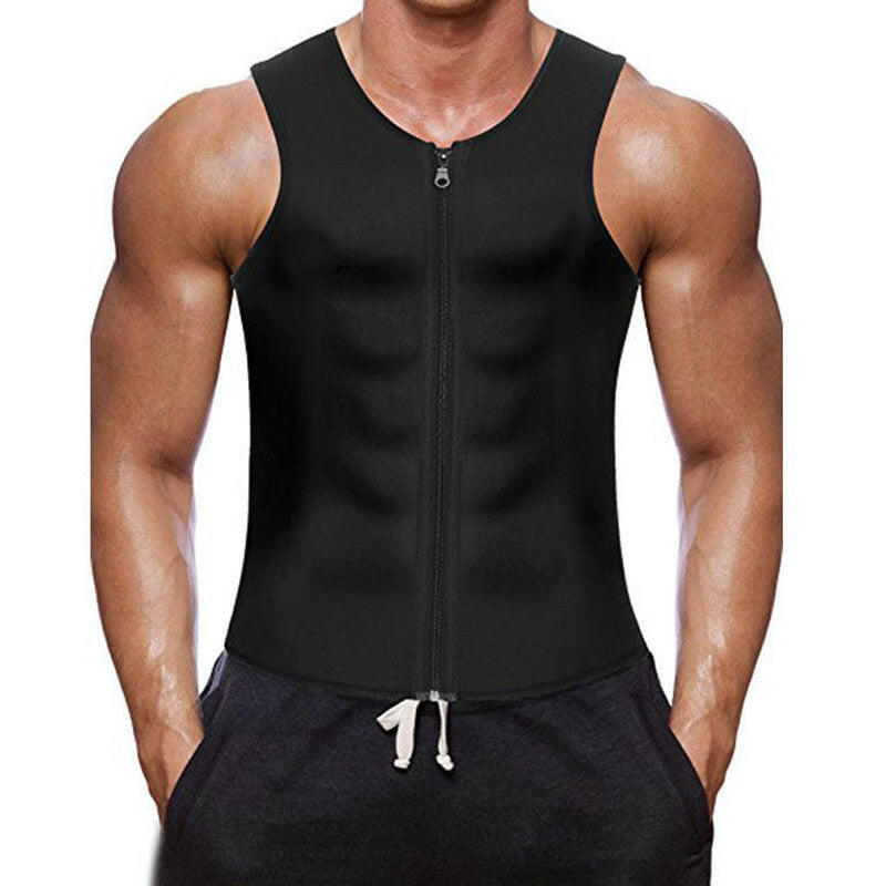 🍂Autumn Promotion 50%💥Men's Workout Zipper Body Shaper Tank Top