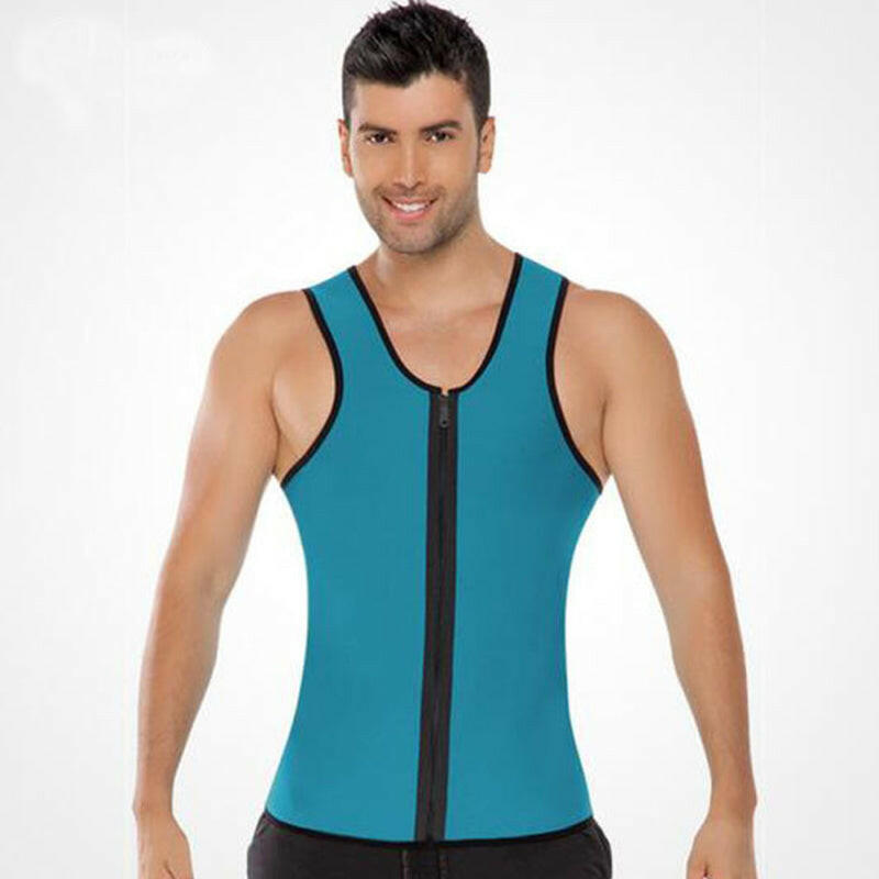 🍂Autumn Promotion 50%💥Men's Workout Zipper Body Shaper Tank Top