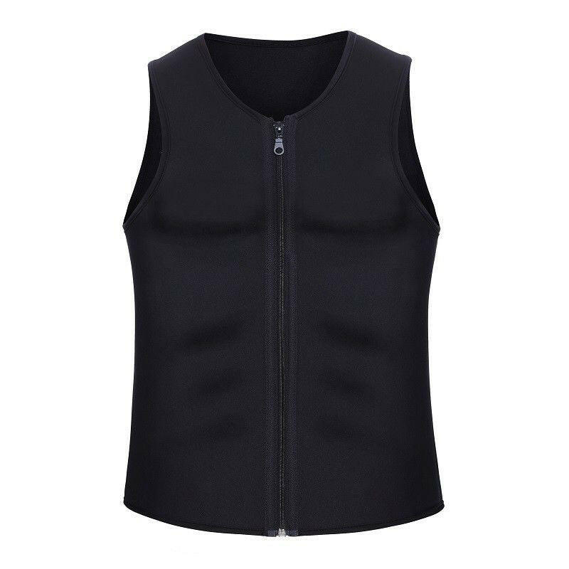 🍂Autumn Promotion 50%💥Men's Workout Zipper Body Shaper Tank Top