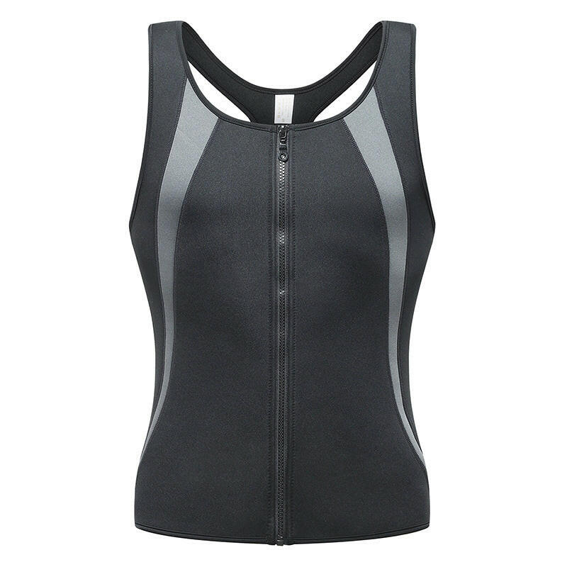 🍂Autumn Promotion 50%💥Men's Workout Zipper Body Shaper Tank Top