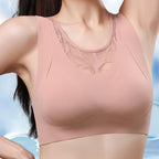 Buy One Get One Free 2pcs Wide Strap Wireless Lace Support Bras
