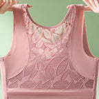 Buy One Get One Free 2pcs Wide Strap Wireless Lace Support Bras