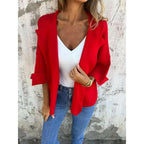 Chic Women's Casual Lapel Coat