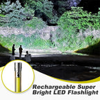 ⚡ Limited time 50% off - rechargeable super bright LED flashlight