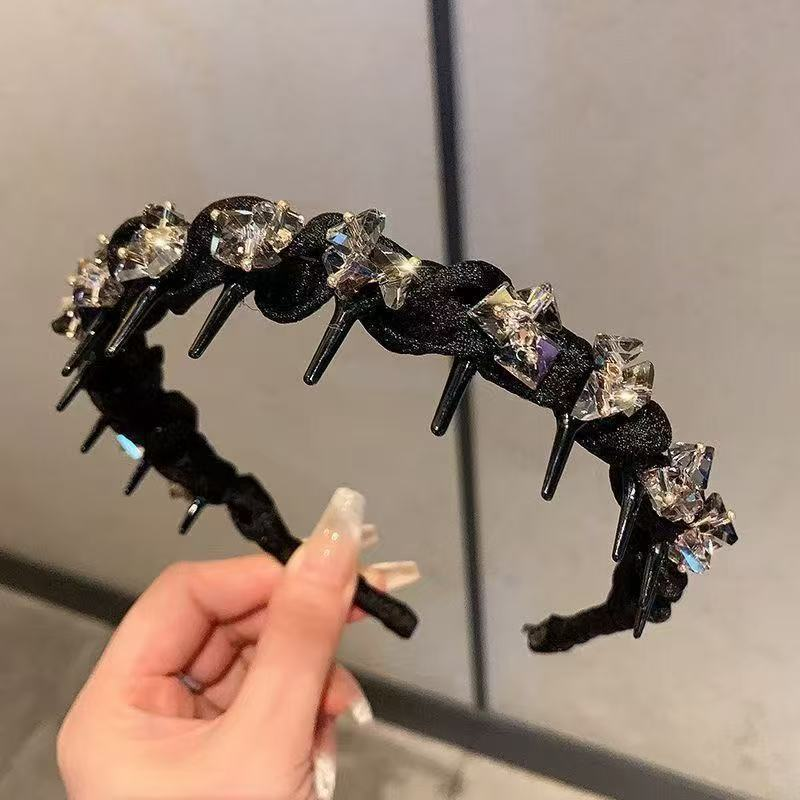 ✨Buy 1 Get 1 Free✨Rhinestone Headband with Teeth for Women