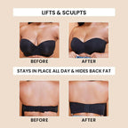 Ultra-Thin Push-up & No-Slip Strapless Bra