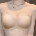 Ultra-Thin Push-up & No-Slip Strapless Bra
