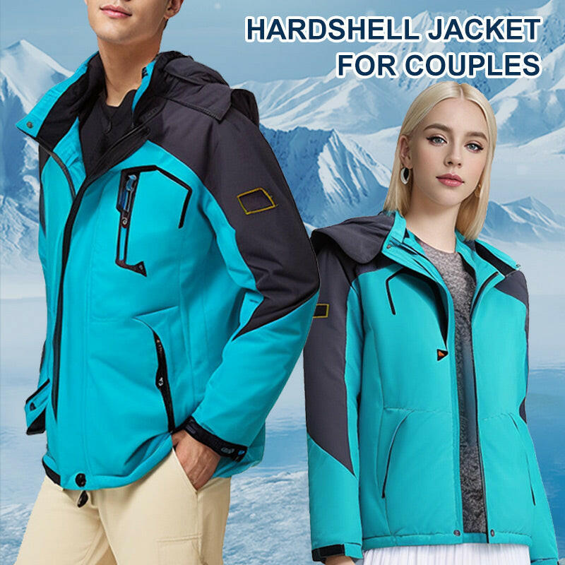 Unisex Waterproof Ski Jacket - Slim & Relaxed Fit Options, Multi Pockets