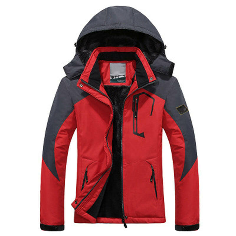 Unisex Waterproof Ski Jacket - Slim & Relaxed Fit Options, Multi Pockets