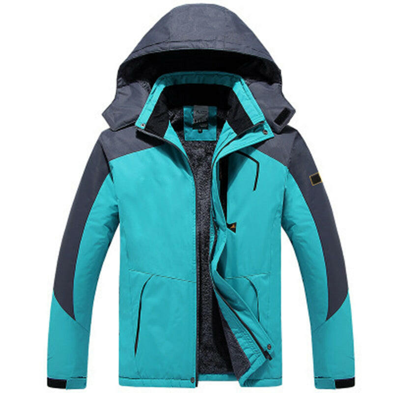 Unisex Waterproof Ski Jacket - Slim & Relaxed Fit Options, Multi Pockets