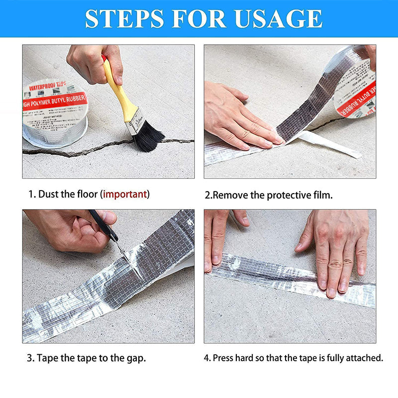 📢📢50% OFF !! Heavy Duty Aluminum Foil Waterproof Tape