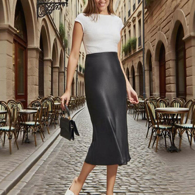 Women’s Classic Elegant High-Waist Skirt