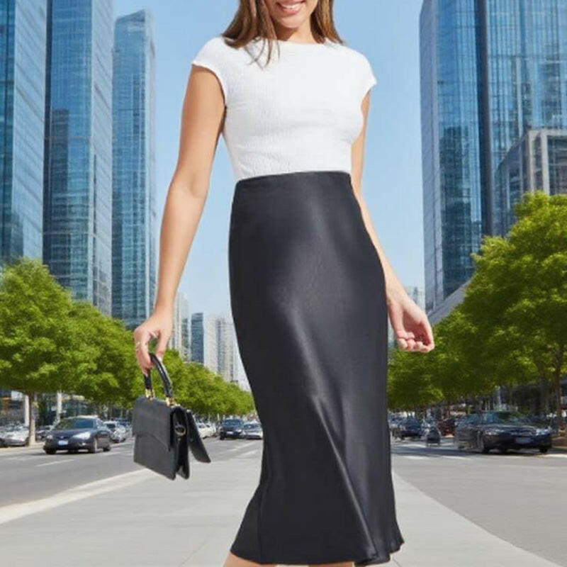 Women’s Classic Elegant High-Waist Skirt