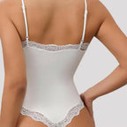 Slimming Lace Spaghetti Bodysuit