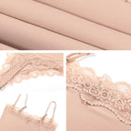 Slimming Lace Spaghetti Bodysuit