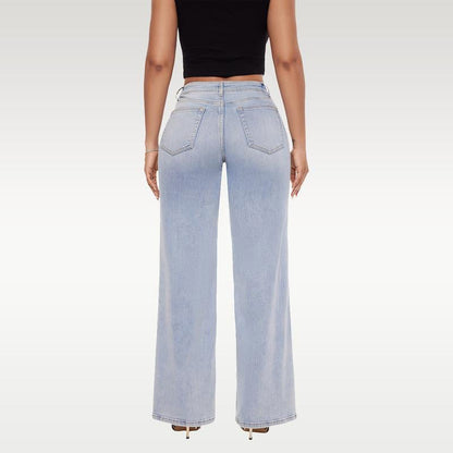 Mid-low Rise Baggy Jeans