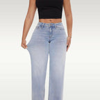 Mid-low Rise Baggy Jeans