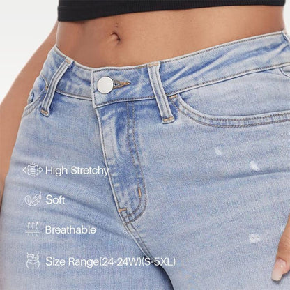 Mid-low Rise Baggy Jeans
