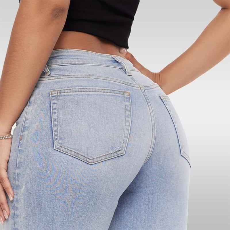 Mid-low Rise Baggy Jeans