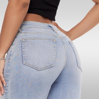 Mid-low Rise Baggy Jeans