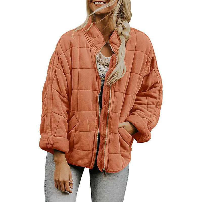 Women’s Zip-Up Quilted Jacket