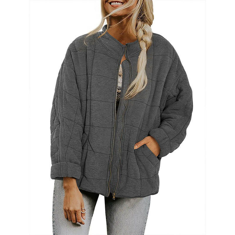 Women’s Zip-Up Quilted Jacket