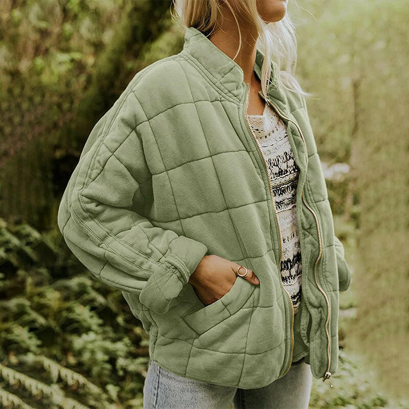 Women’s Zip-Up Quilted Jacket
