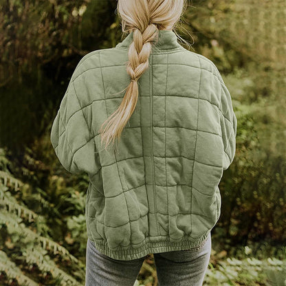 Women’s Zip-Up Quilted Jacket