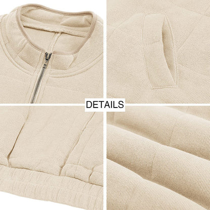 Women’s Zip-Up Quilted Jacket