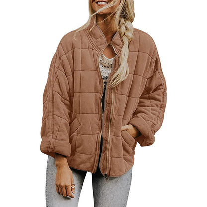 Women’s Zip-Up Quilted Jacket