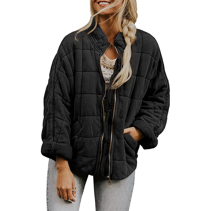 Women’s Zip-Up Quilted Jacket