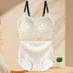 🍂Autumn Promotion 41%💕Women's Seamless Leopard Bra & Panty Set