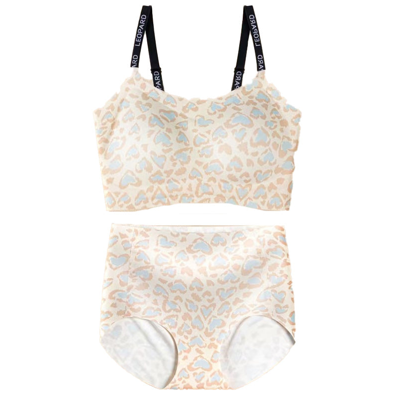 🍂Autumn Promotion 41%💕Women's Seamless Leopard Bra & Panty Set